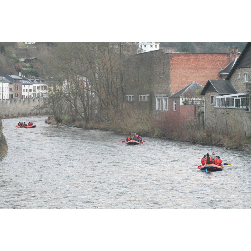 Rafting au fil de l'Ourthe