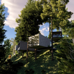 Cabane Contemporaine Roche...